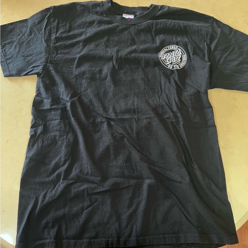 Santa Cruz Skateboards Men's Black T-Shirt